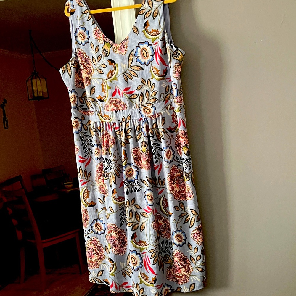 Christopher & Banks Multicolor Floral Dress